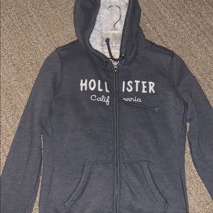 Hollister zip hoodie